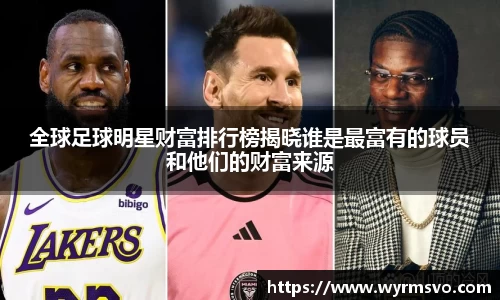 全球足球明星财富排行榜揭晓谁是最富有的球员和他们的财富来源